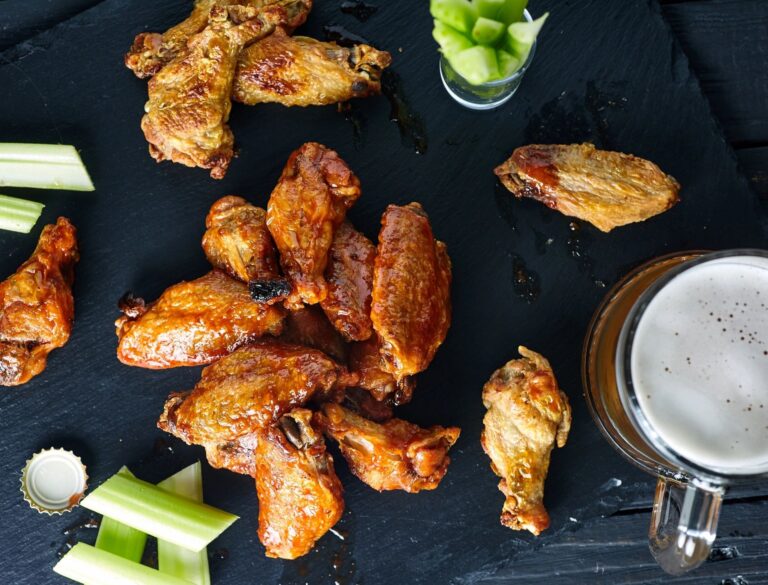 Greek style chicken wings